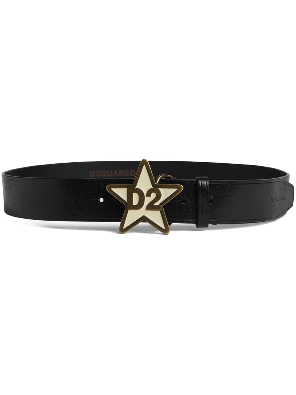 Louis Vuitton logo-engraved buckle leather belt