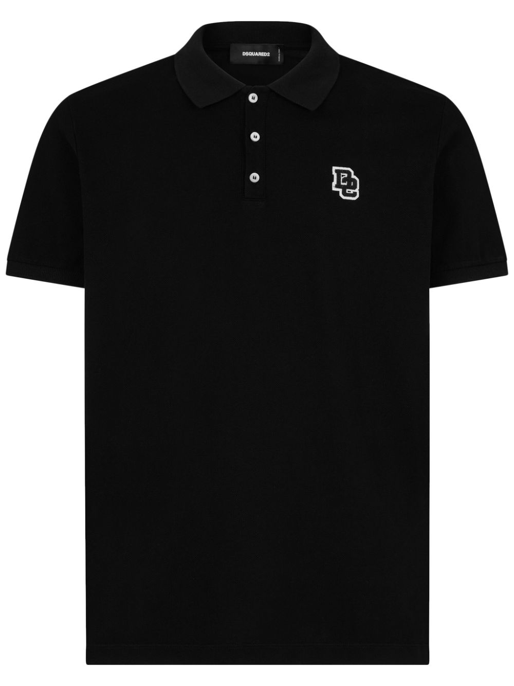 Dsquared2 logo-appliqué polo shirt