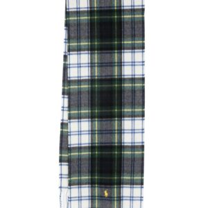 Polo Ralph Lauren Polo Pony-embroidered tartan check-print scarf