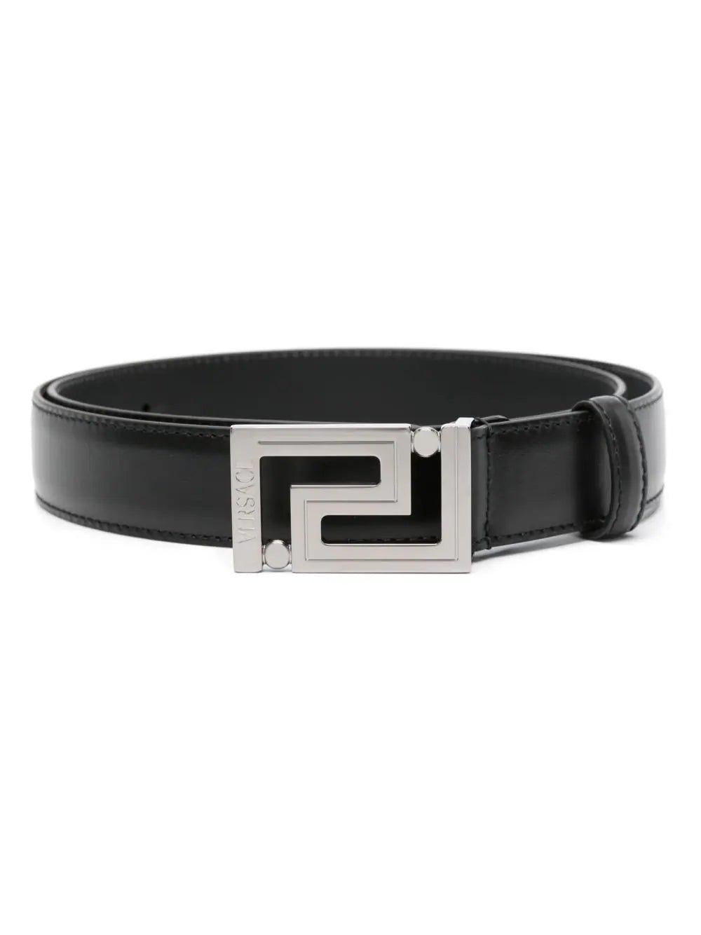 Versace Greca Goddess leather belt