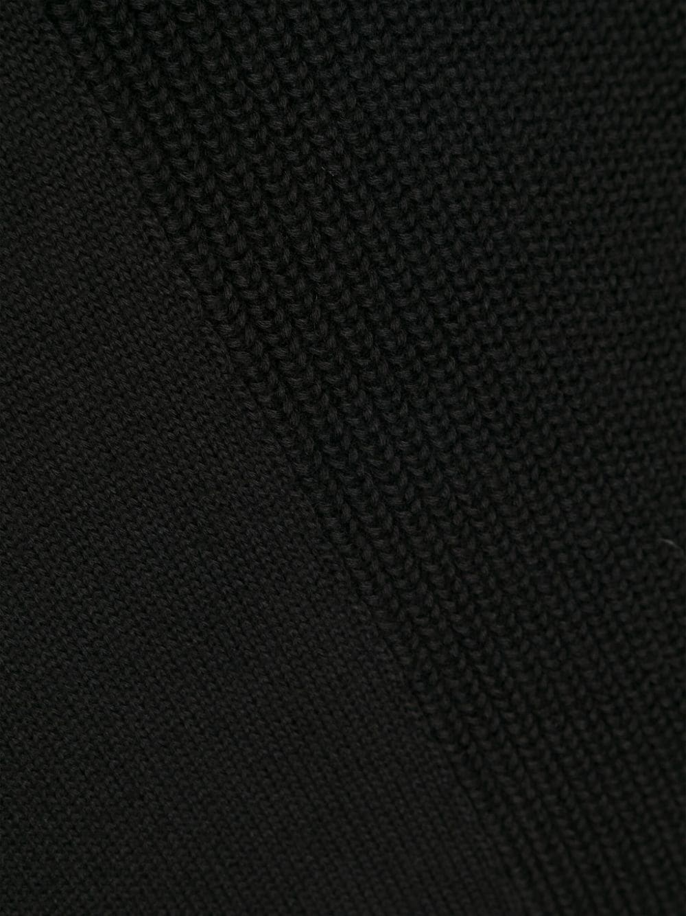 Off-White logo-embroidered cotton-cashmere scarf - Image 2