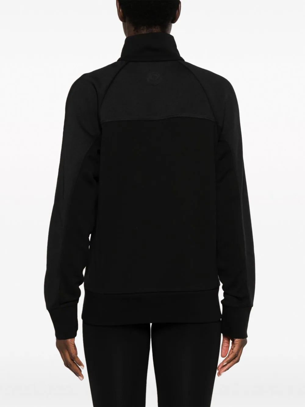 Moncler logo-embroidered high-neck jacket - Image 4