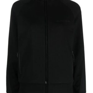 Moncler  logo-embroidered high-neck jacket