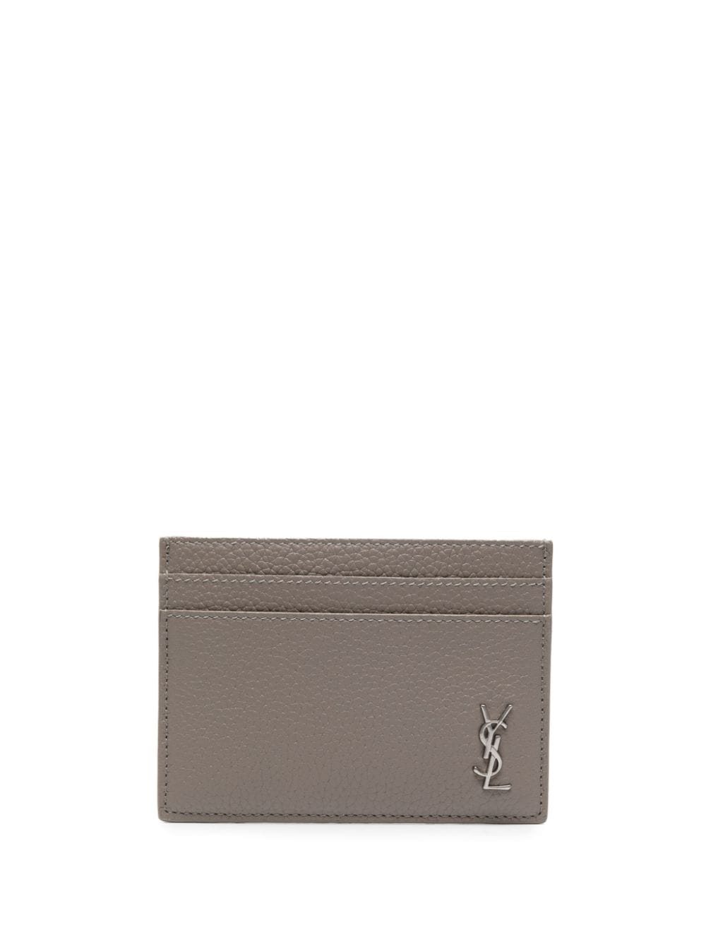 Saint Laurent Tiny Cassandre leather cardholder