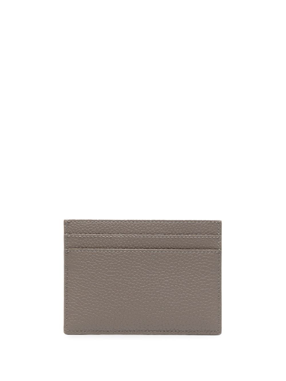 Saint Laurent Tiny Cassandre leather cardholder - Image 2