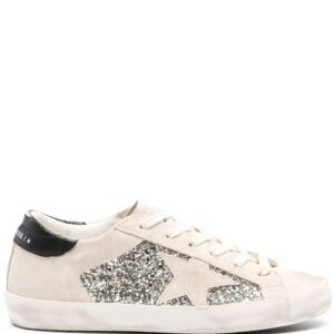 Golden Goose Super-Star glitter suede sneakers