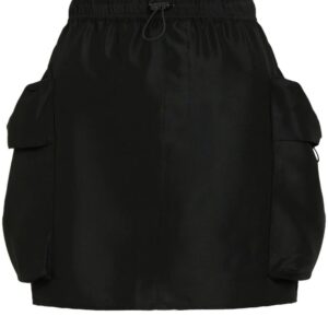 Karl Lagerfeld Jeans  drawstring cargo miniskirt