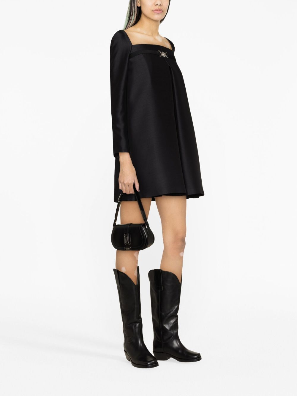 Versace Medusa '95 box-pleat minidress - Image 3