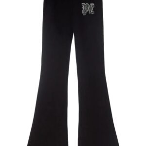 Palm Angels  PA Spray-print flared track pants