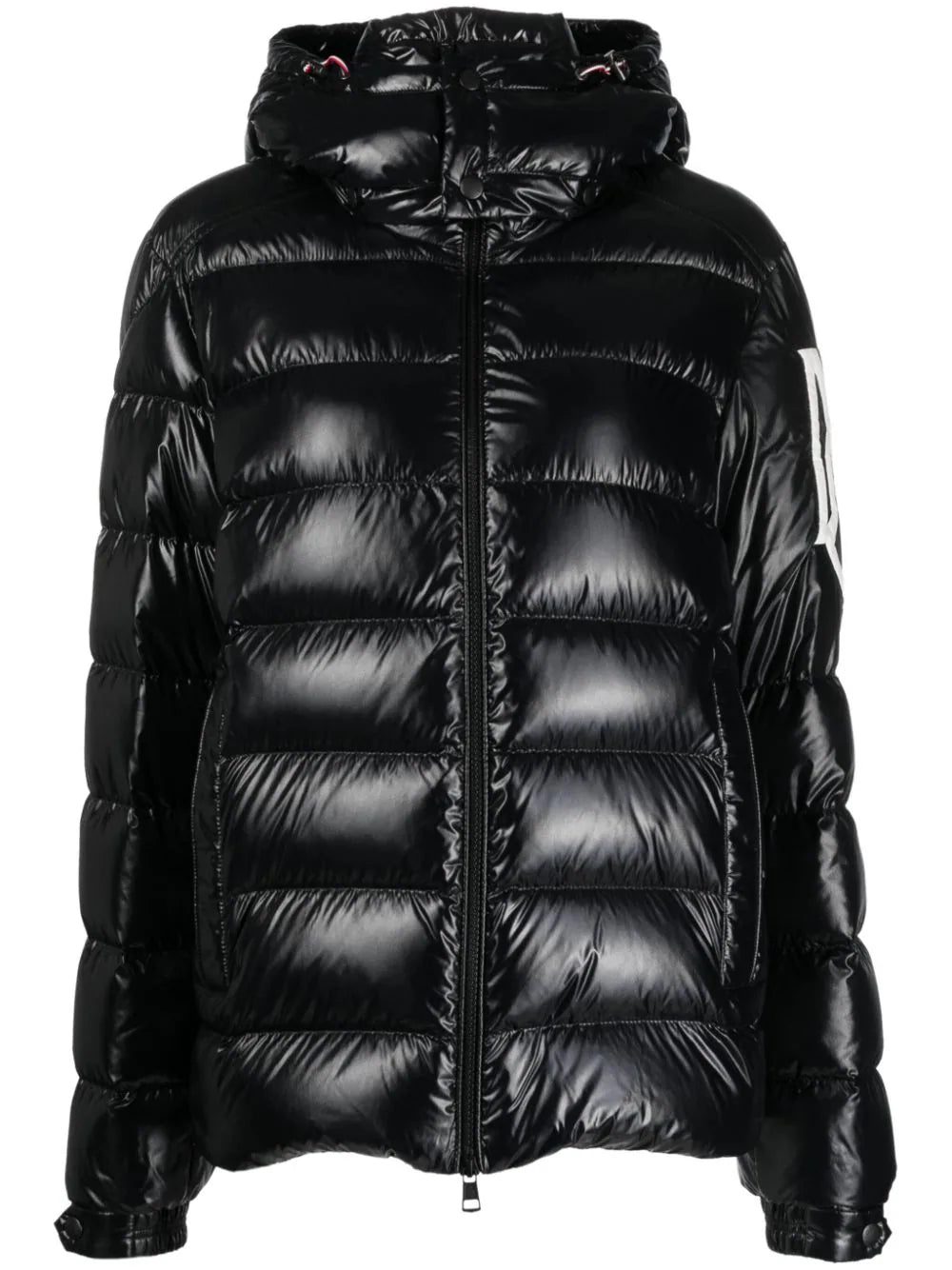 Moncler Saulx logo-patch puffer jacket