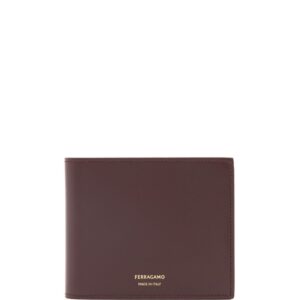 Ferragamo logo-stamp leather wallet