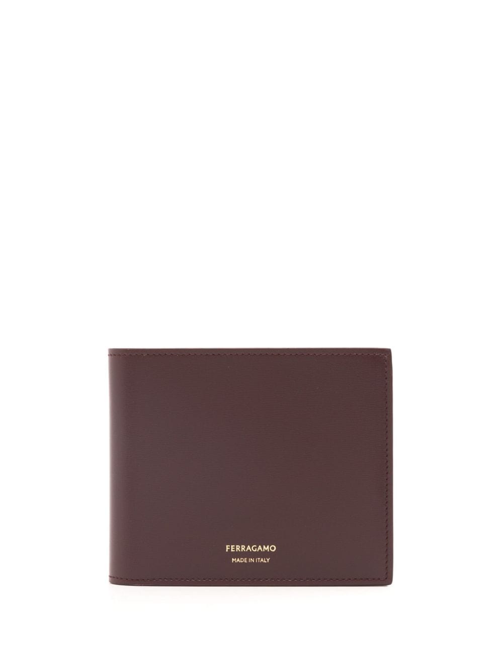 Ferragamo logo-stamp leather wallet