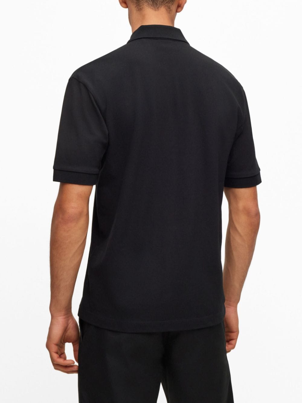 HUGO logo-print cotton polo shirt - Image 4