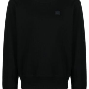 Acne Studios logo-appliqué jersey sweatshirt