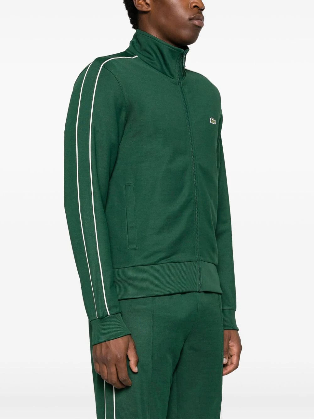 Lacoste Original Paris piqué-weave jacket - Image 3