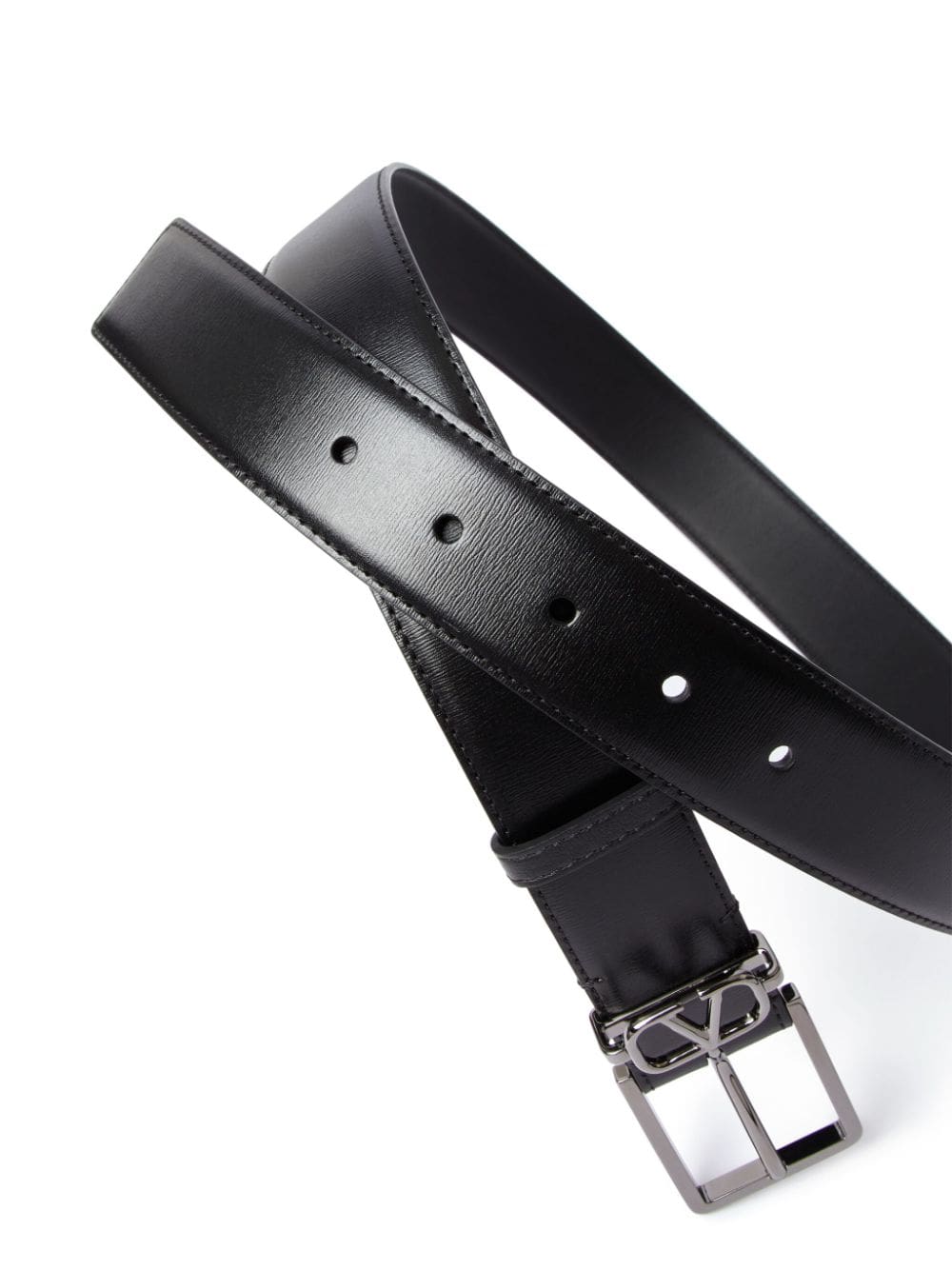 Louis Vuitton Louis Vuitton buckle leather belt - Image 2