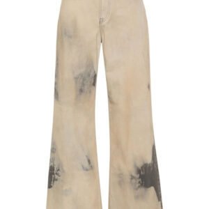Acne Studios  bleached-effect wide-leg jeans