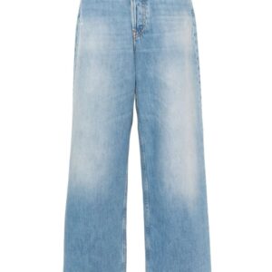 Acne Studios  high-rise wide-leg jeans