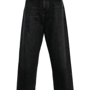 Acne Studios  mid-rise wide-leg jeans