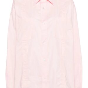 Acne Studios  tape-detail classic-collar shirt