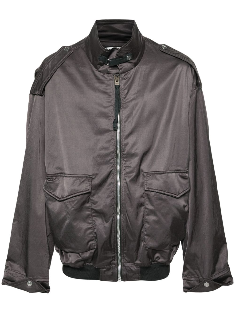 Acne Studios satin bomber jacket
