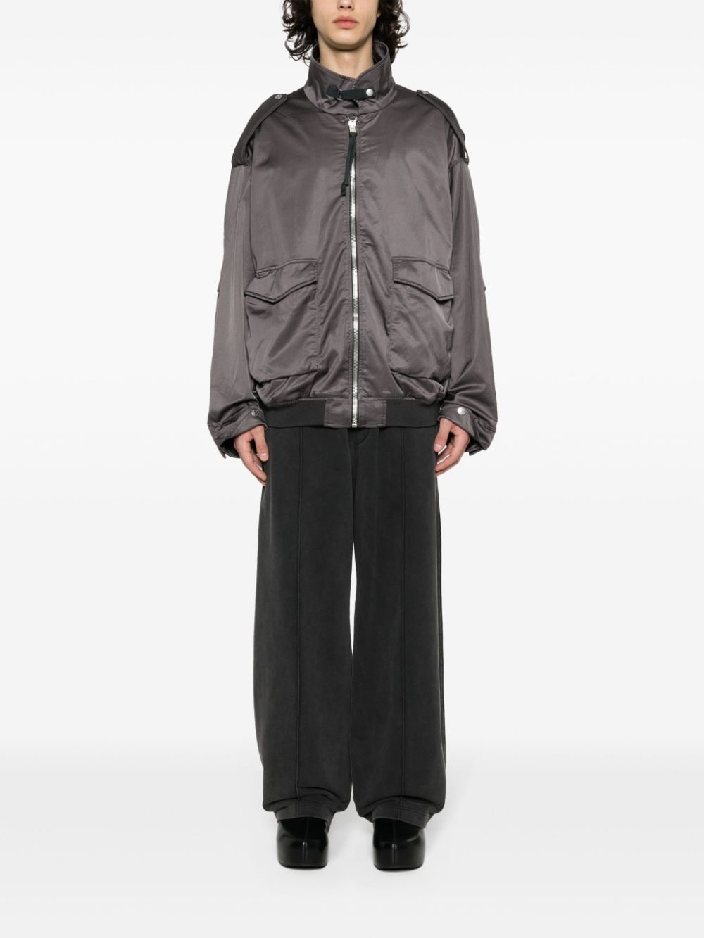 Acne Studios satin bomber jacket - Image 2