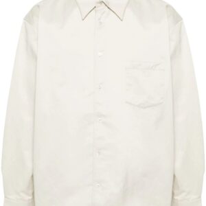 Acne Studios  straight-point collar button-down shirt