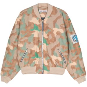 Acne Studios camouflage-print bomber jacket