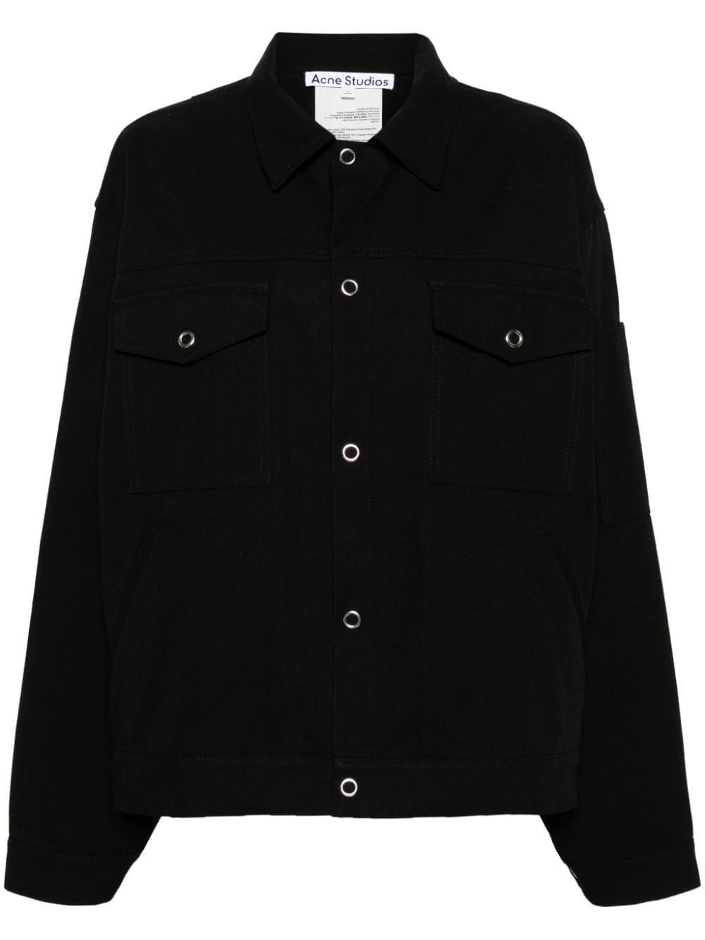 Acne Studios classic-collar shirt jacket