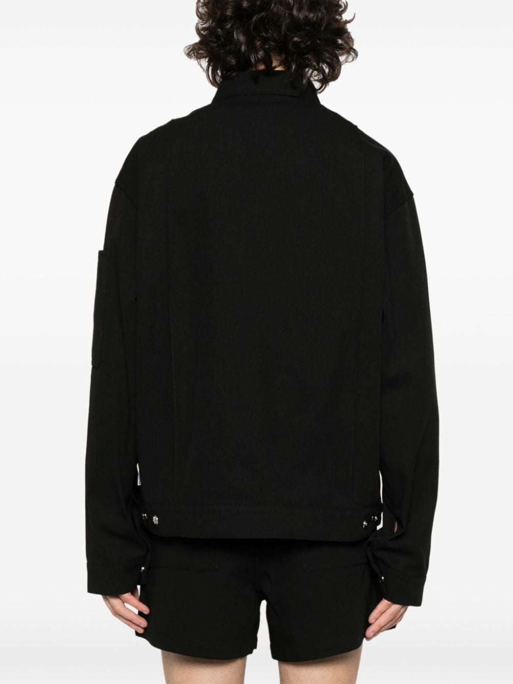 Acne Studios classic-collar shirt jacket - Image 4