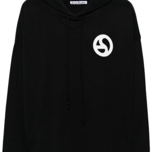 Acne Studios graphic-print cotton hoodie