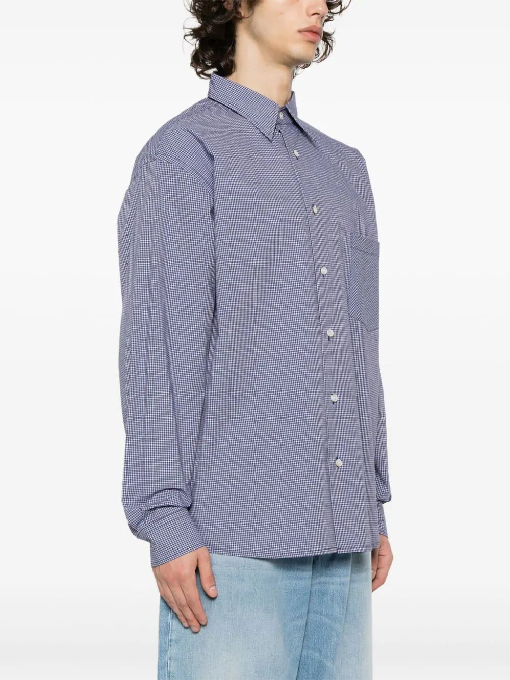 Acne Studios gingham button-down shirt - Image 3