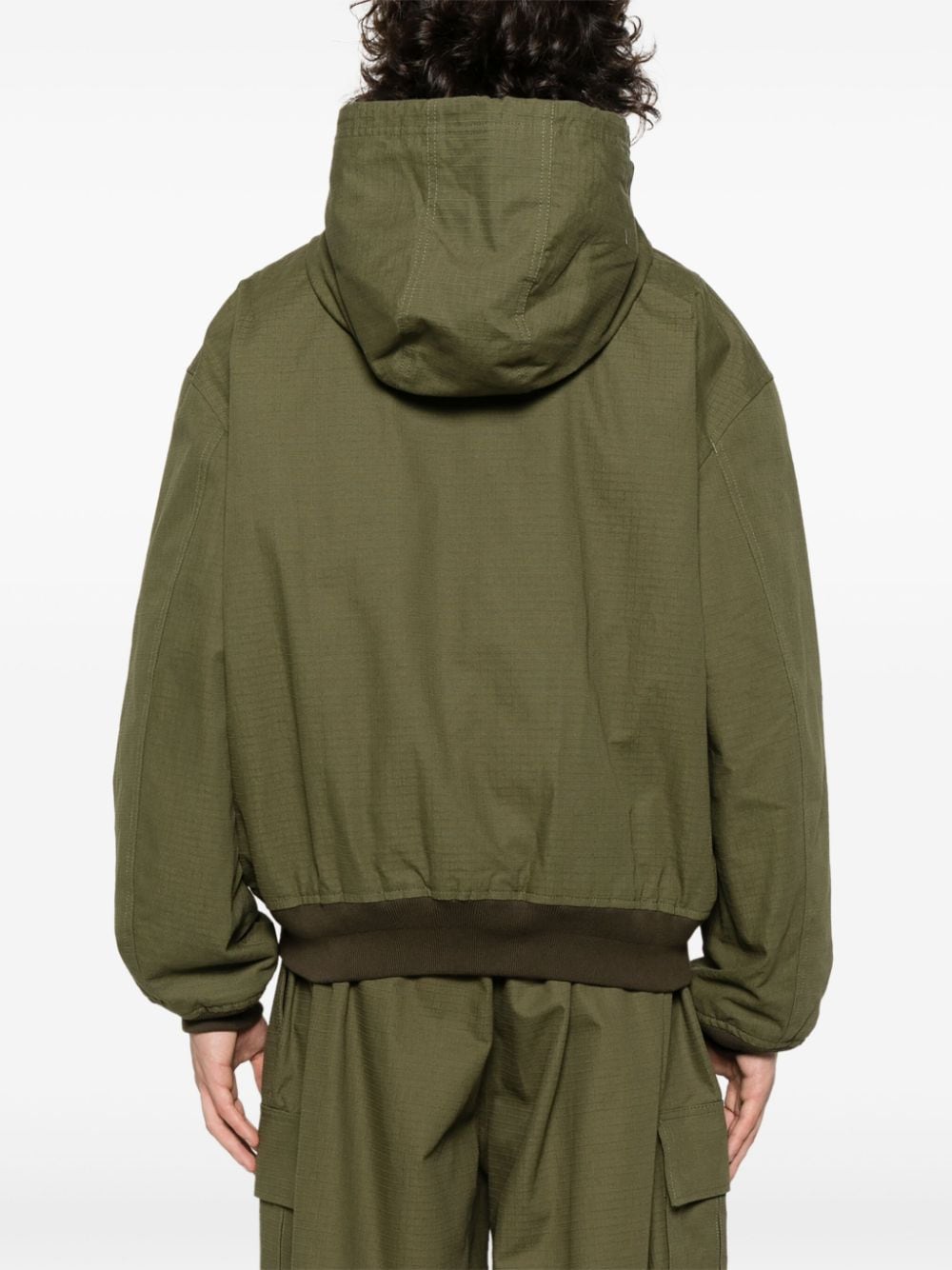 Acne Studios ripstop padded hooded jacket - Image 2