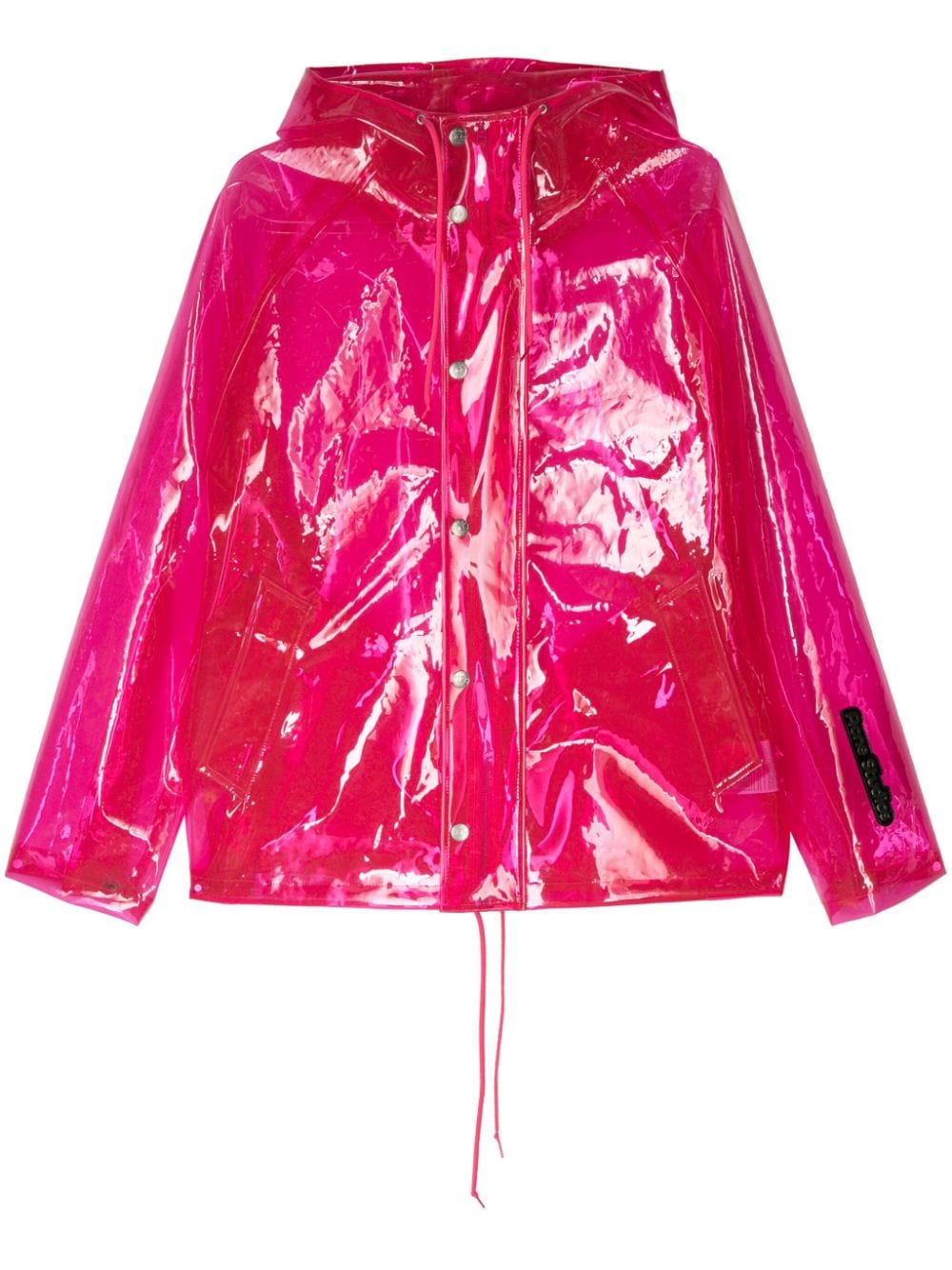 Acne Studios transparent hooded jacket