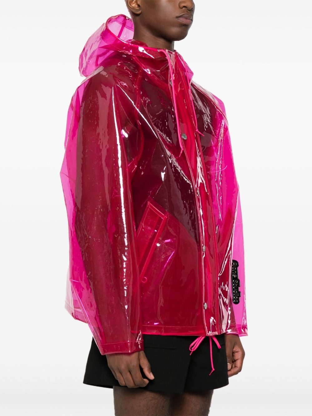 Acne Studios transparent hooded jacket - Image 3