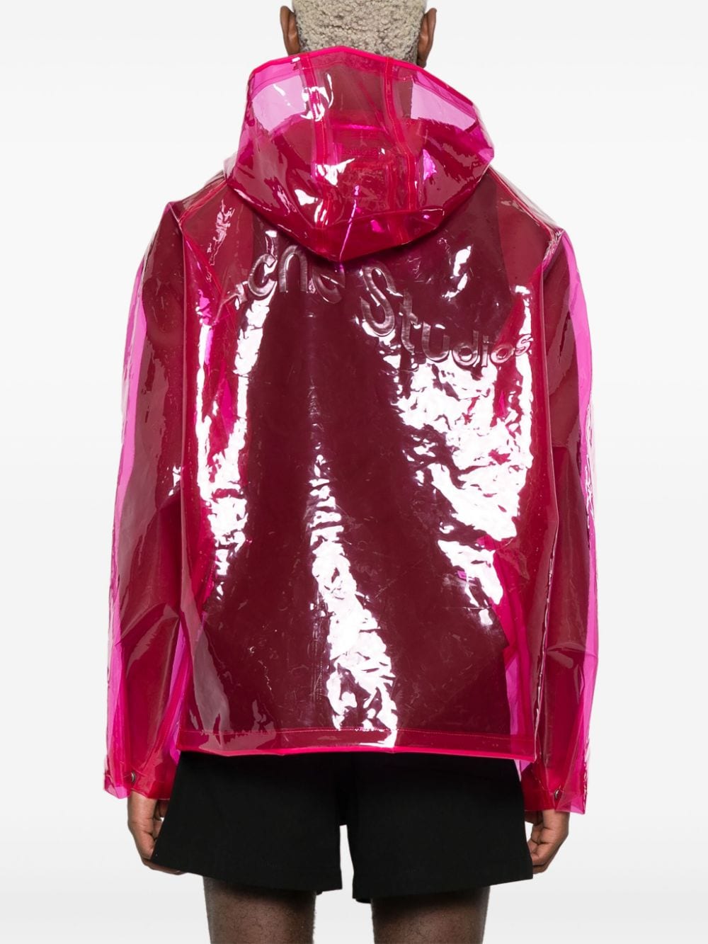 Acne Studios transparent hooded jacket - Image 4