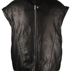 Rick Owens Jumbo Flight padded leather jacket