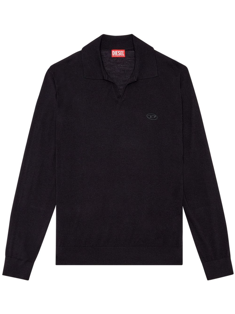 Diesel K-Glare wool polo shirt