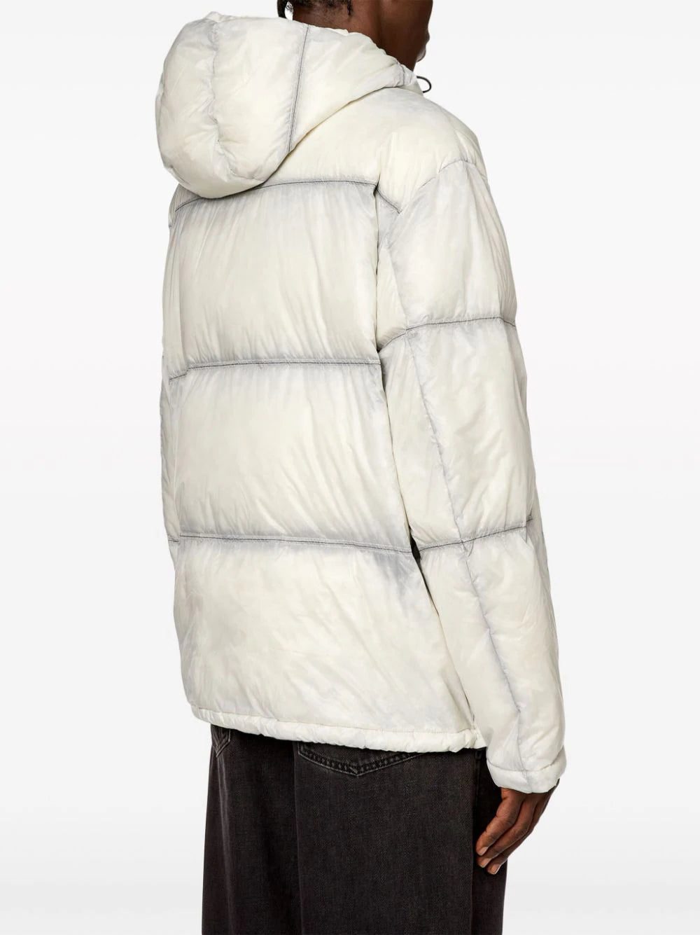 Diesel W-Baskin hooded down jacket - Image 4