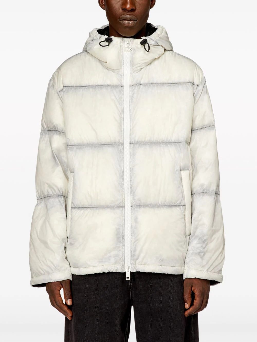 Diesel W-Baskin hooded down jacket - Image 3