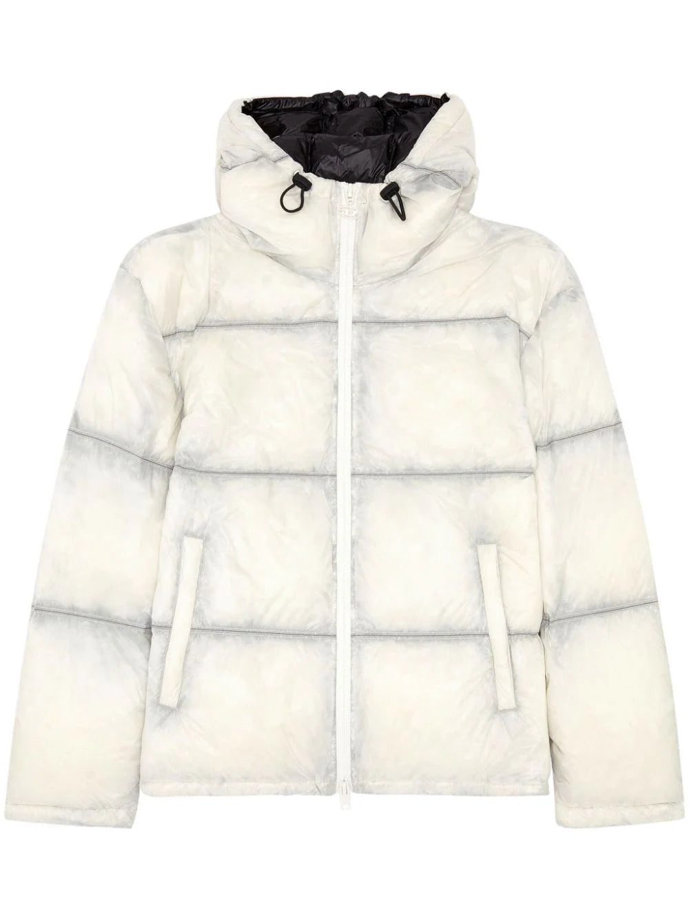 Diesel W-Baskin hooded down jacket