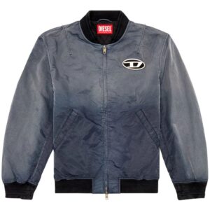 Diesel  J-Kepes logo-plaque bomber jacket