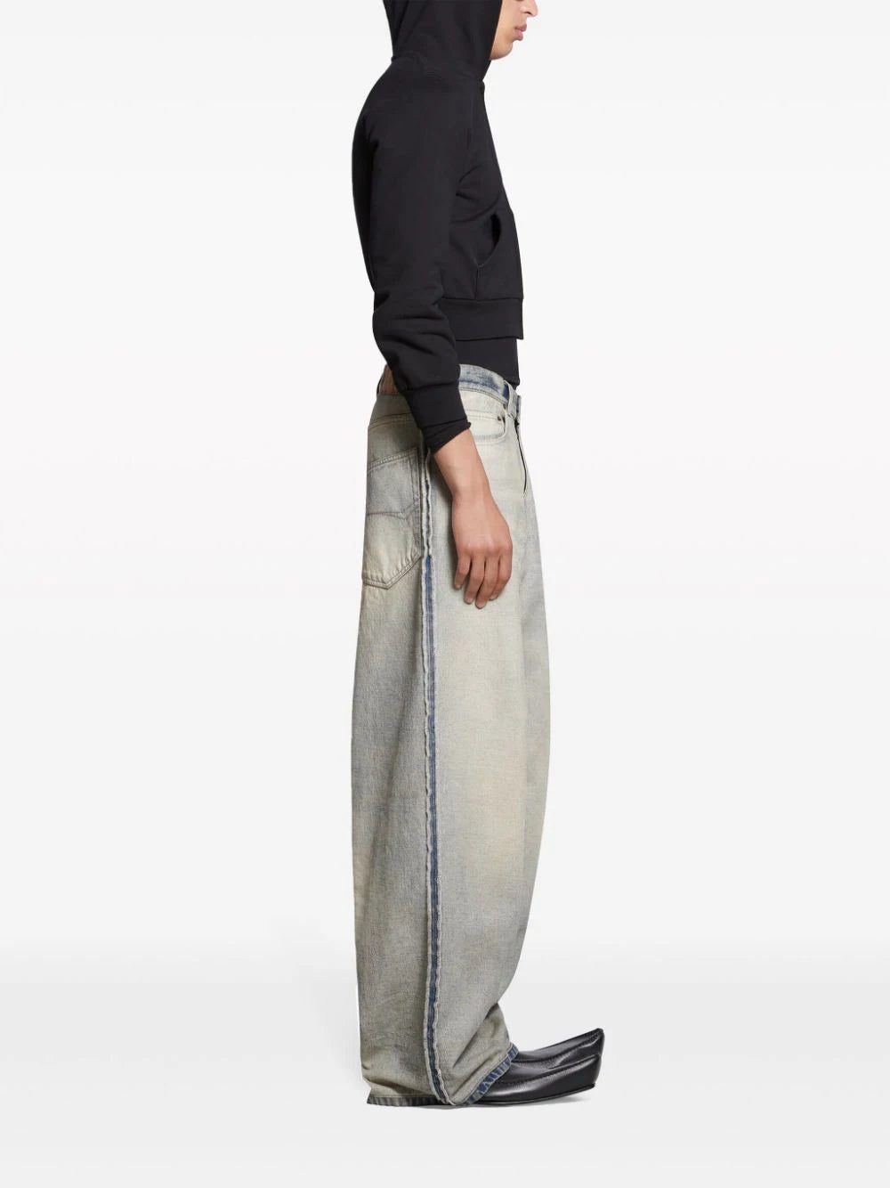 Balenciaga Baggy wide-leg jeans - Image 2