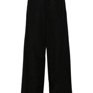 Balenciaga  wide-leg technical poplin track pants