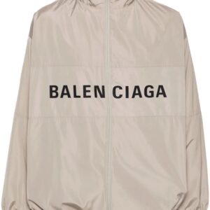 Balenciaga  logo-print windbreaker