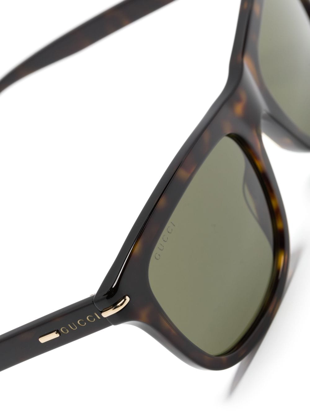 Gucci Eyewear tortoiseshell square-framed sunglasses - Image 3