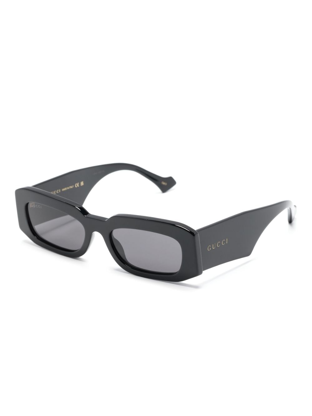 Gucci Eyewear logo-print rectangle-frame sunglasses - Image 2
