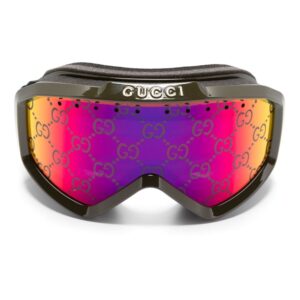 Gucci Eyewear Guccissima ski goggles