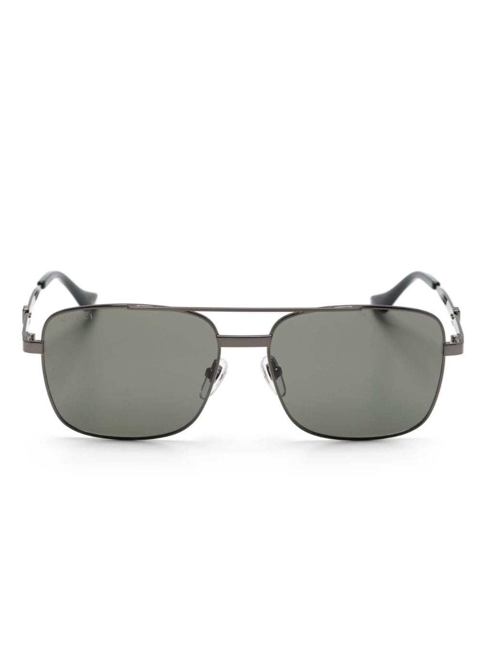 Gucci Eyewear Web stripe square-frame sunglasses