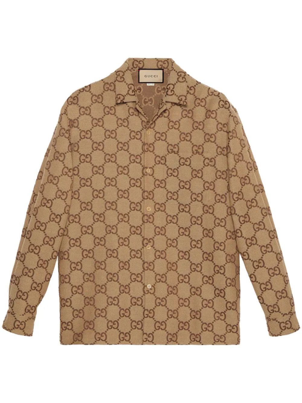 Gucci Maxi GG canvas shirt